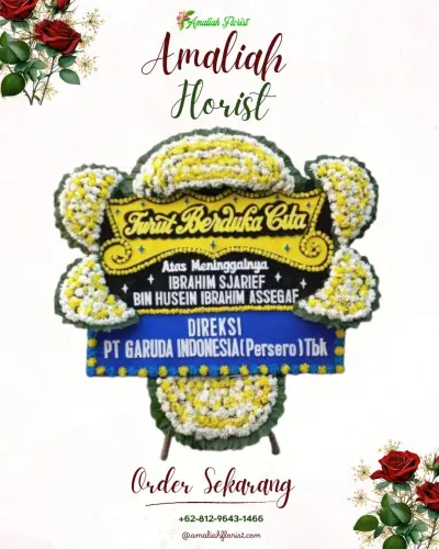 Papan Bunga Duka di She La Vie Grand Ballroom
