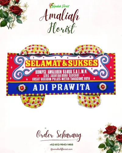 Karangan Bunga Ucapan Selamat di She La Vie Grand Ballroom